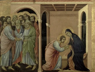 Maesta: The Virgin Says Farewell to St. John